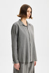 Amplia  Oversize Women’s Shirt Anthracite Black