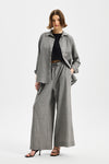 Vasta Oversize Women’s Trousers Anthracite Black