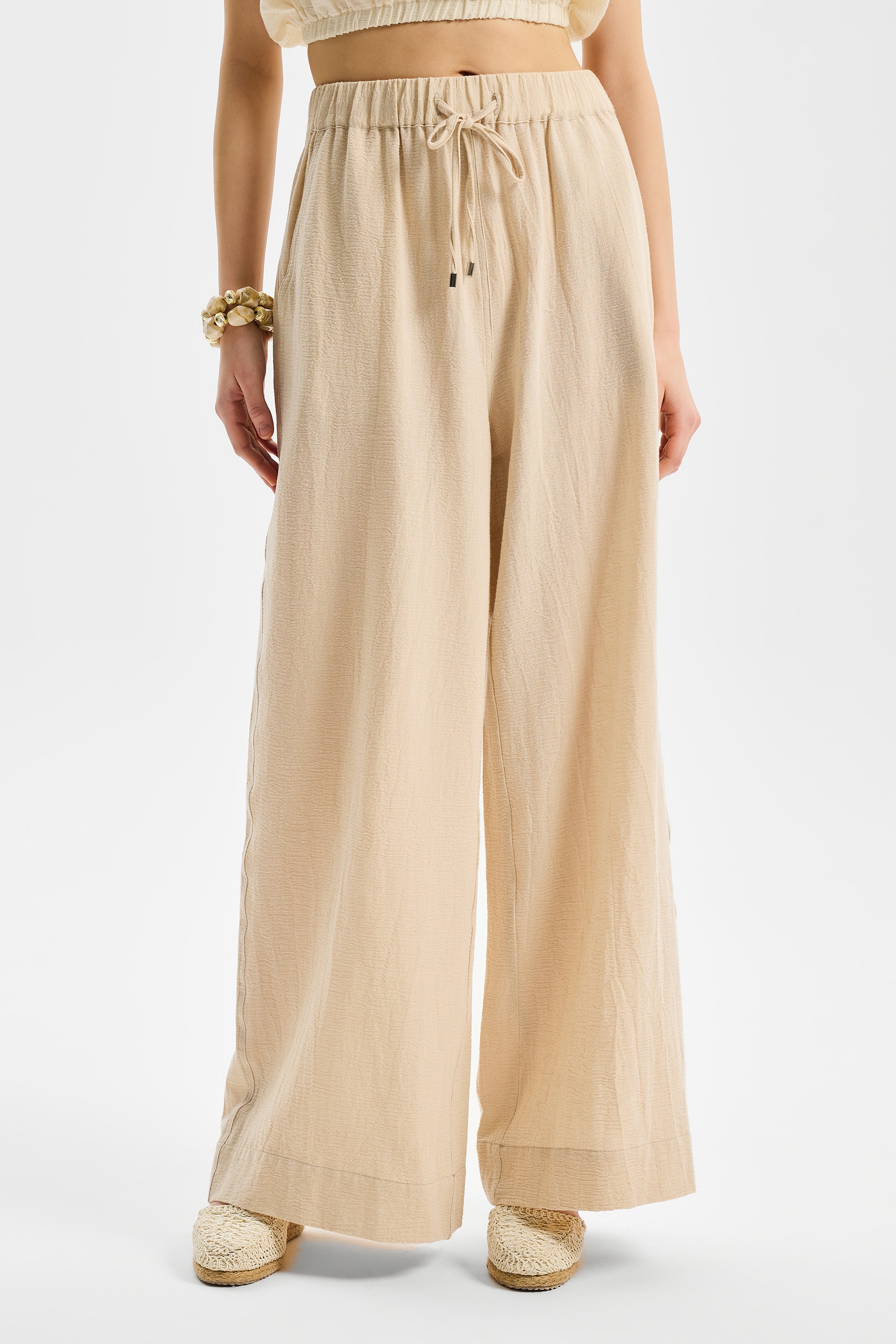 Vasta Oversize Women’s Trousers Stone
