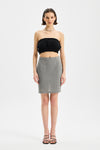 Nodus Mini Skirt Anthracite Black