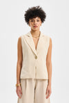 Vera Women’s Vest Ecru