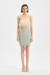 Nodus Mini Skirt Mint Green
