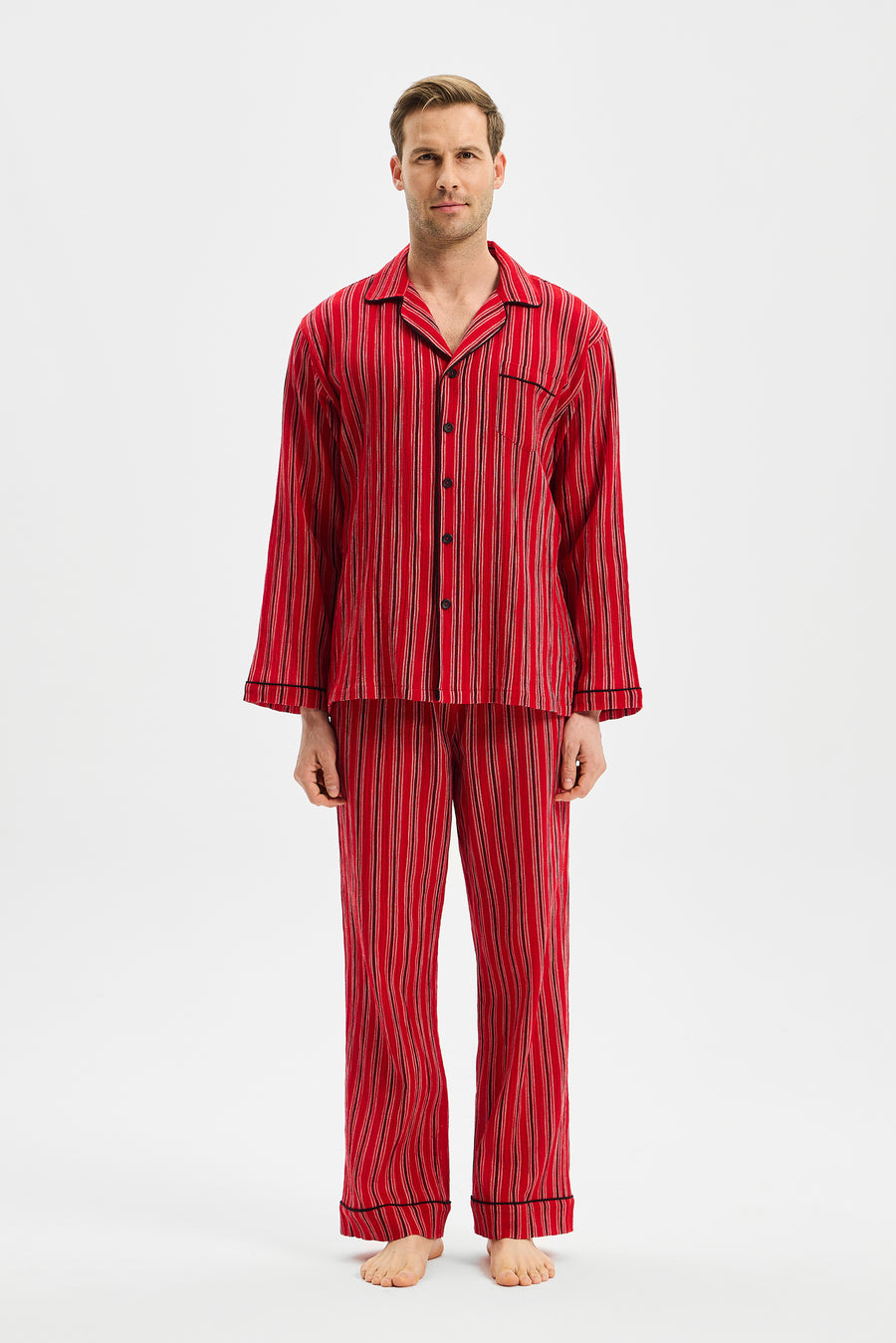 Rest Men's Relaxed Set Red