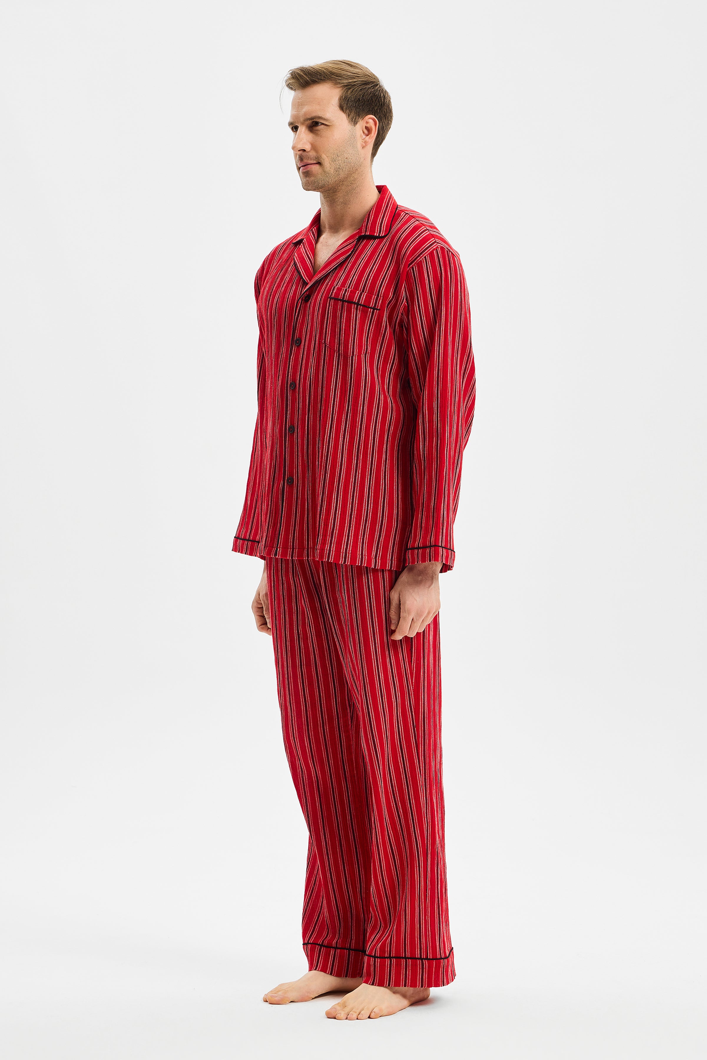 Rest Men's Relaxed Set Red