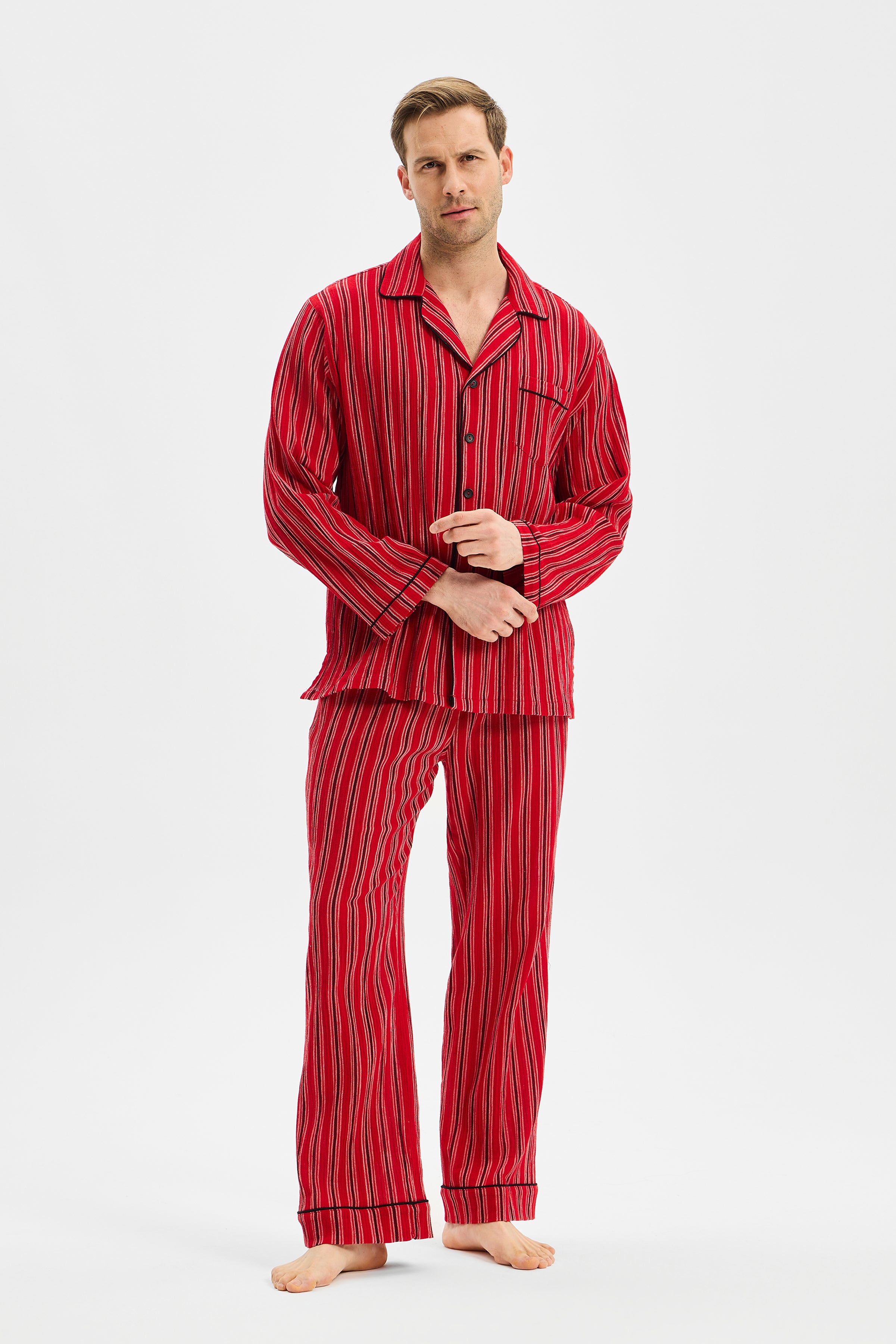Rest Men's Relaxed Set Red