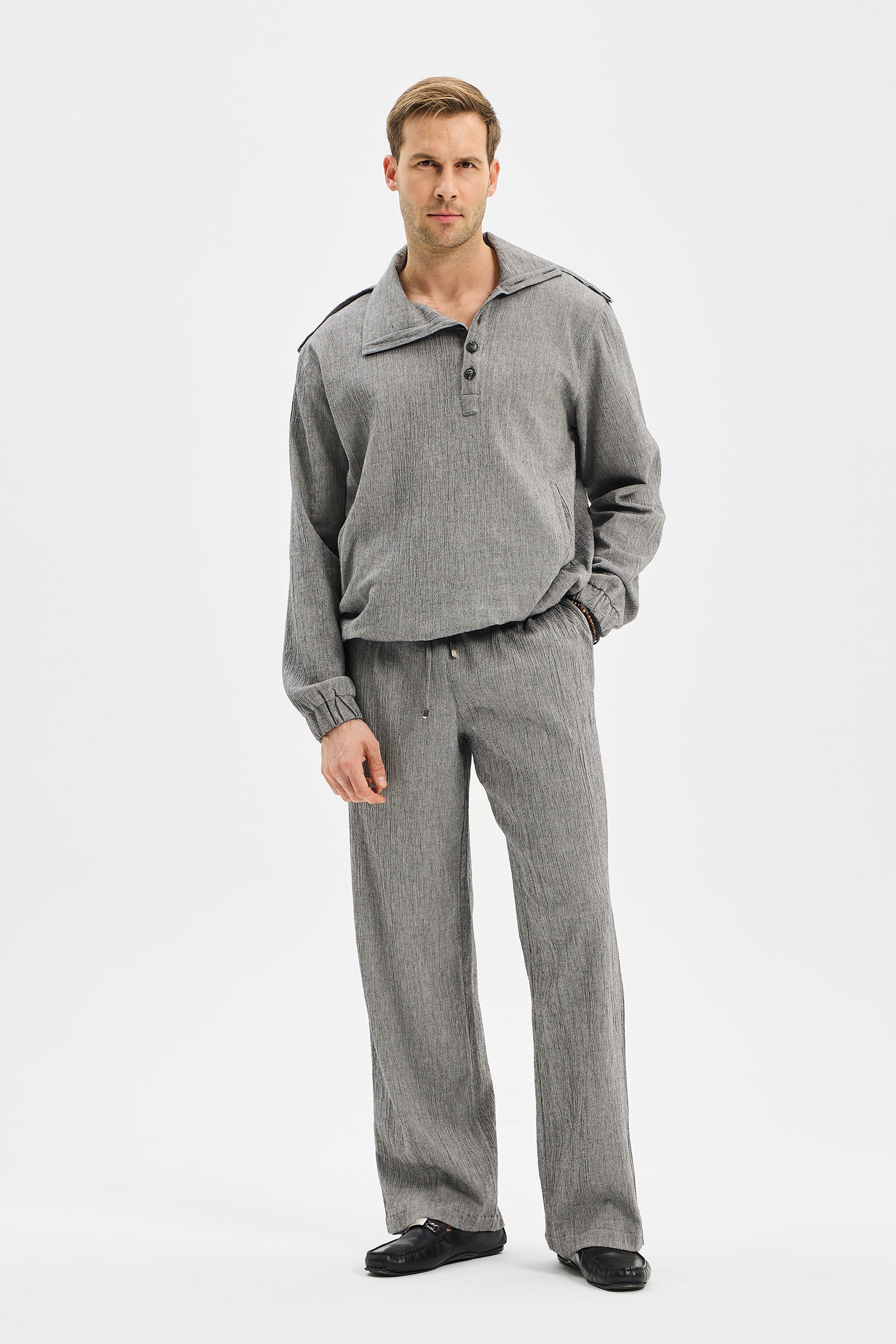 Harbor Erkek Sweatshirt Antrasit Siyah