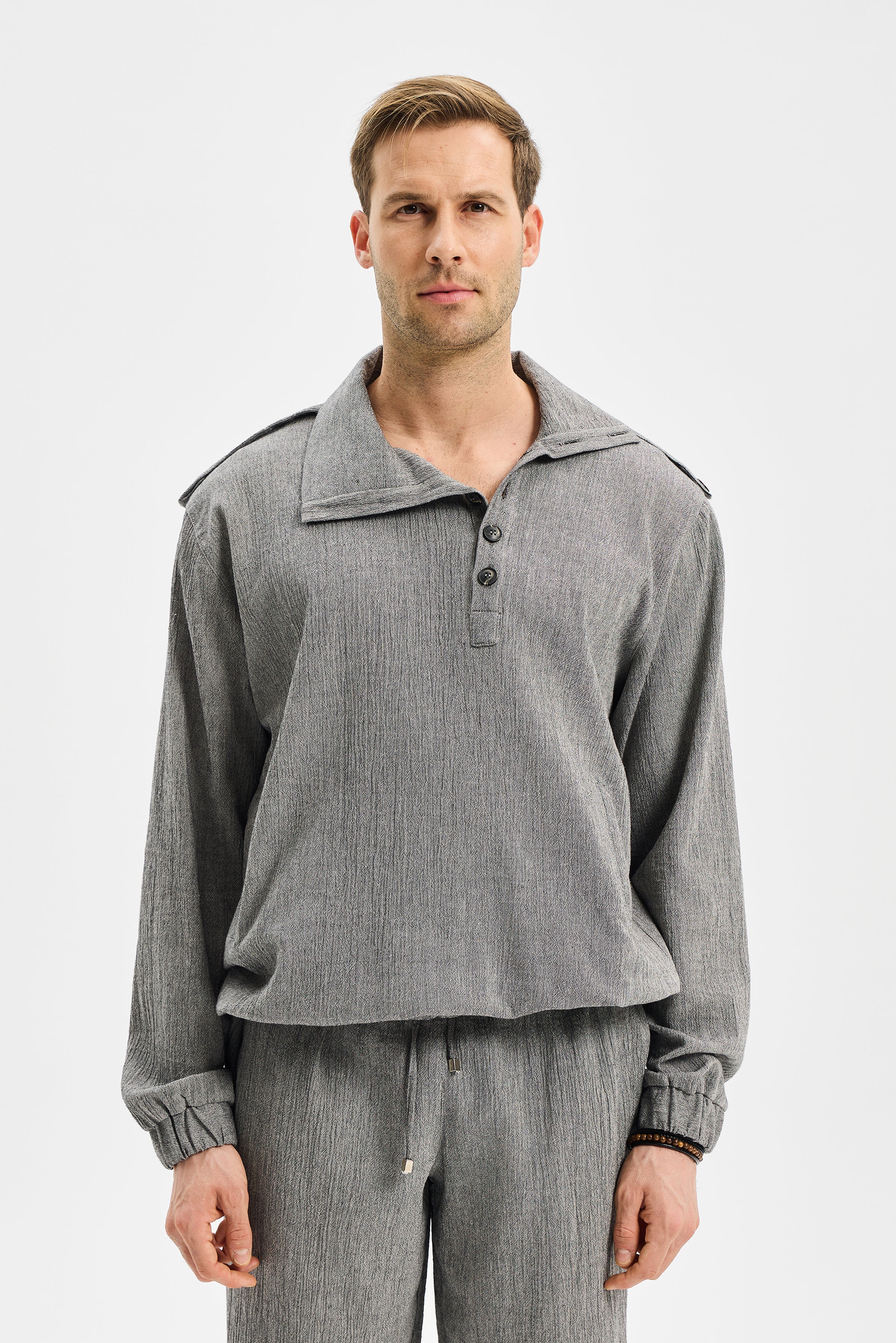 Harbor Erkek Sweatshirt Antrasit Siyah