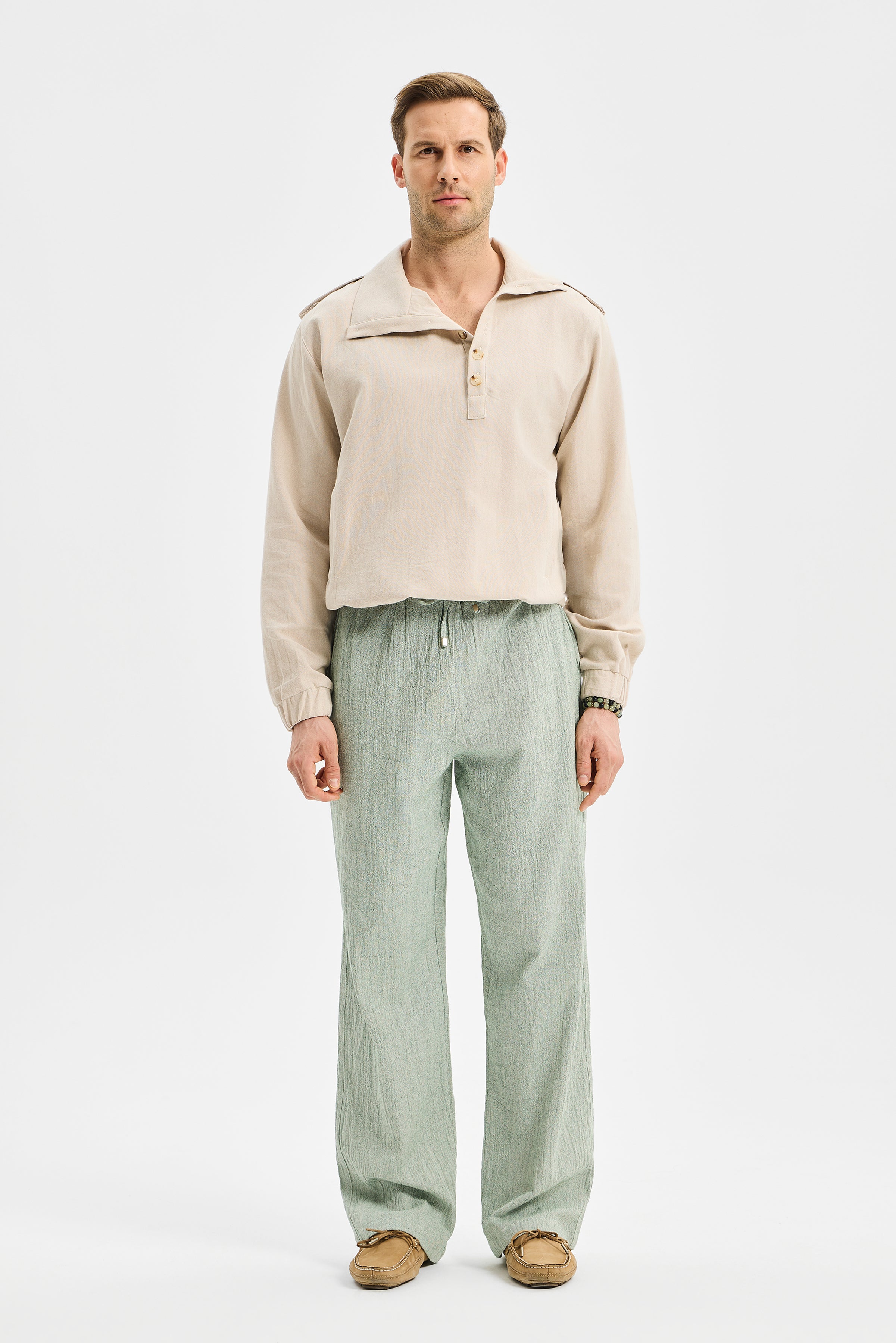 Harbor Erkek Sweatshirt Taş Rengi