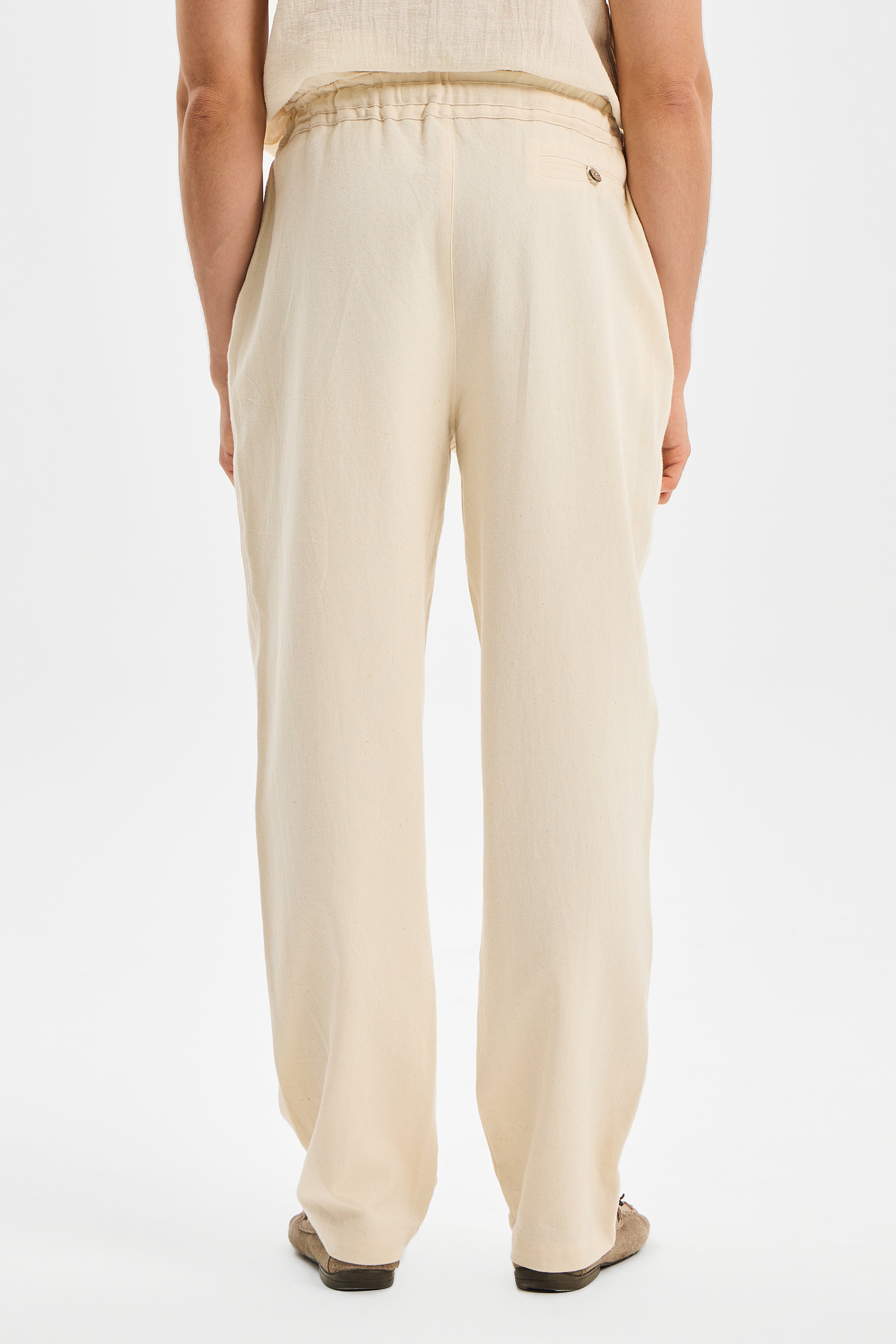 Anchor Klasik Erkek Pantolon Ekru