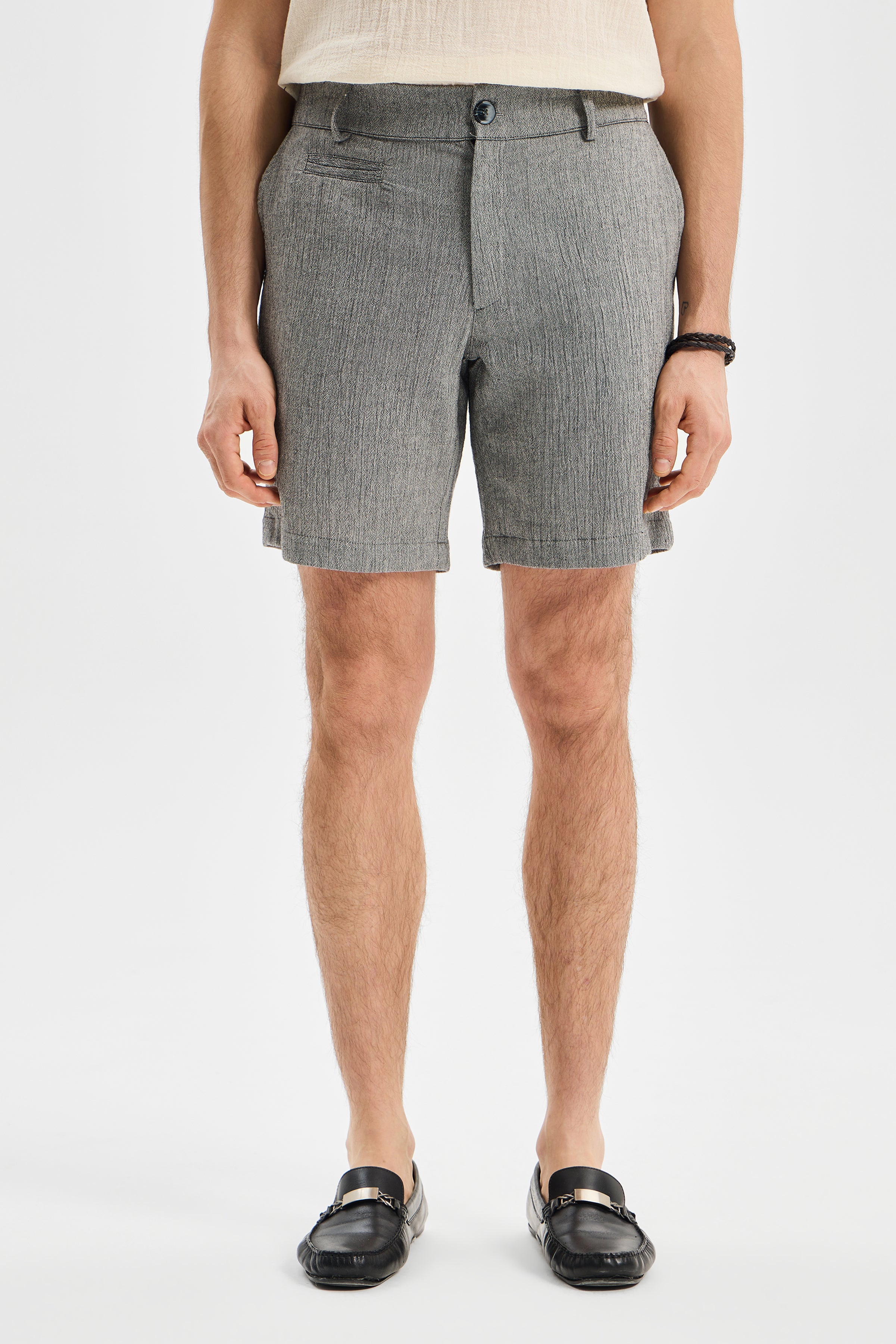 Drift Erkek Şort Antrasit Siyah