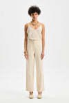 Balance Women’s Straight-Cut Trousers Ecru