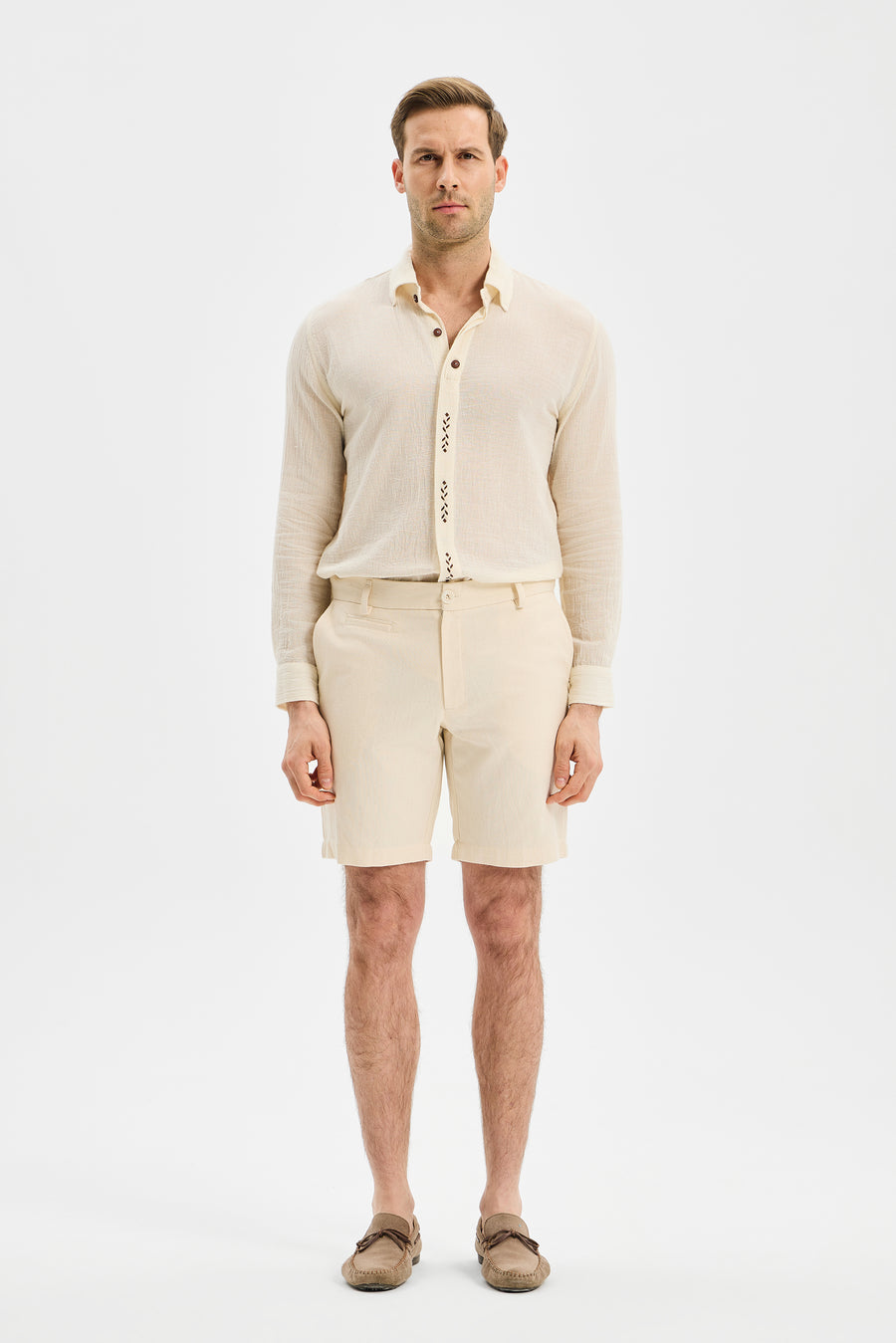 Drift Men's Short Ecru