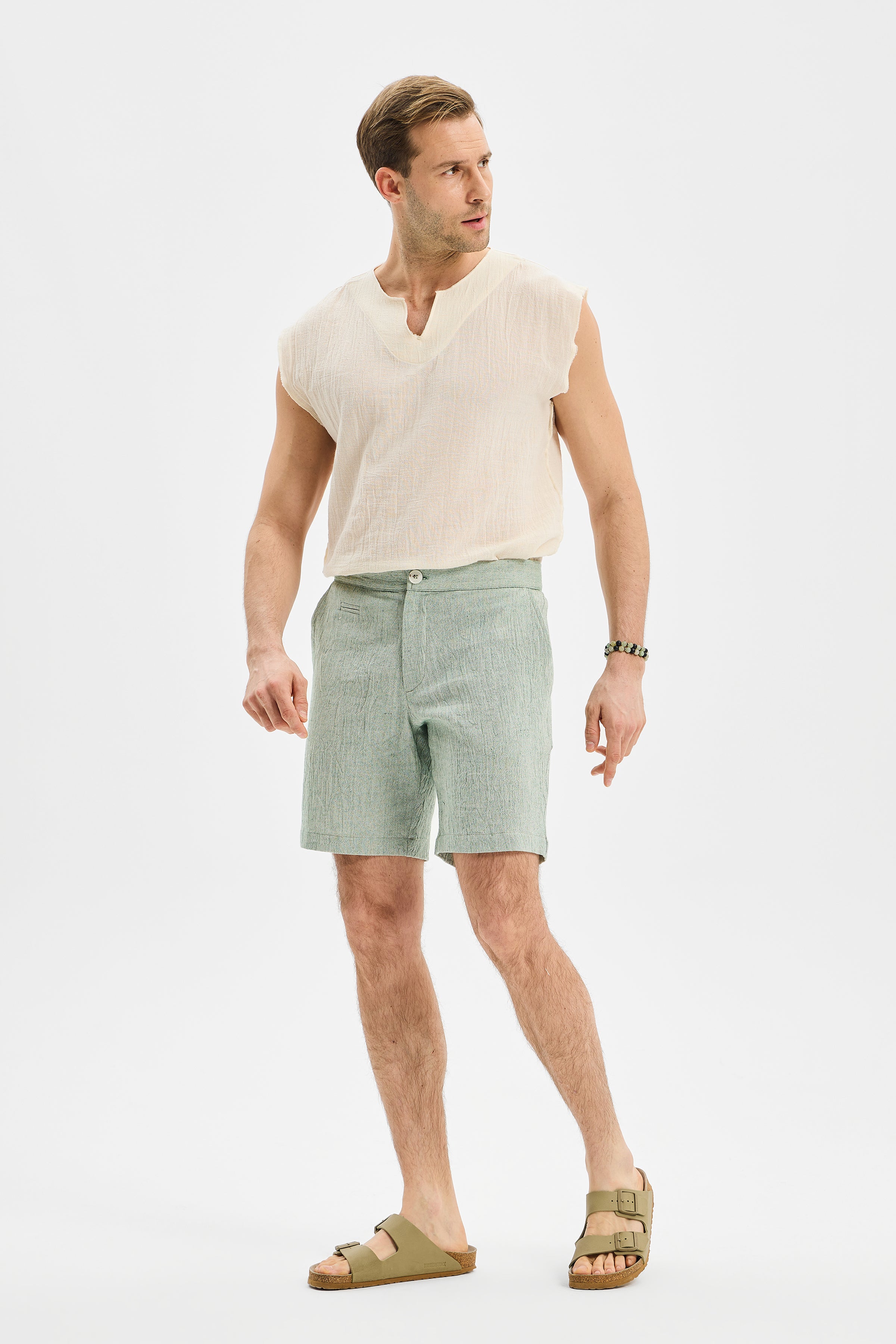 Drift Erkek Şort Mint Yeşili