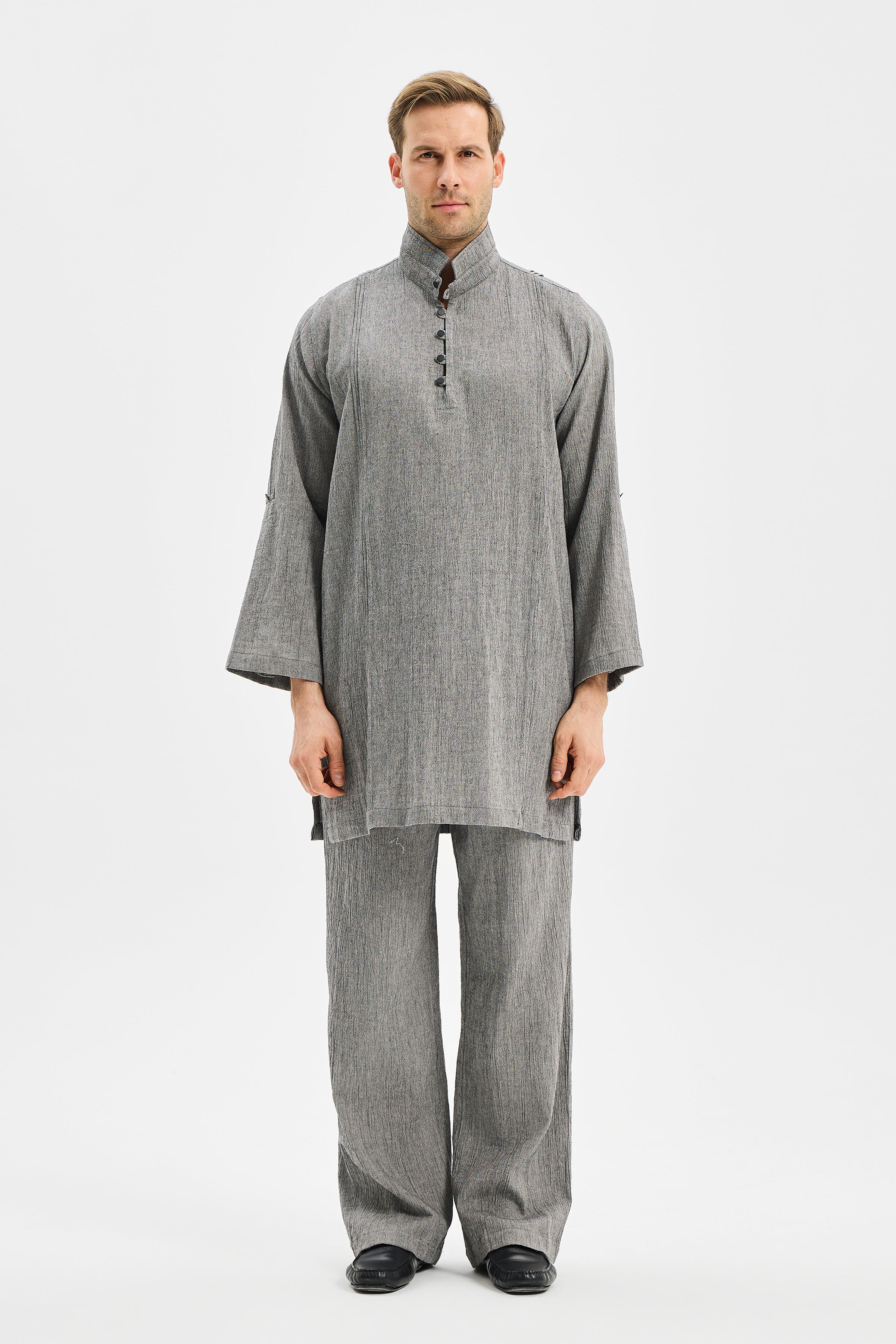 Rite Erkek Kısa Fistan Antrasit Siyah