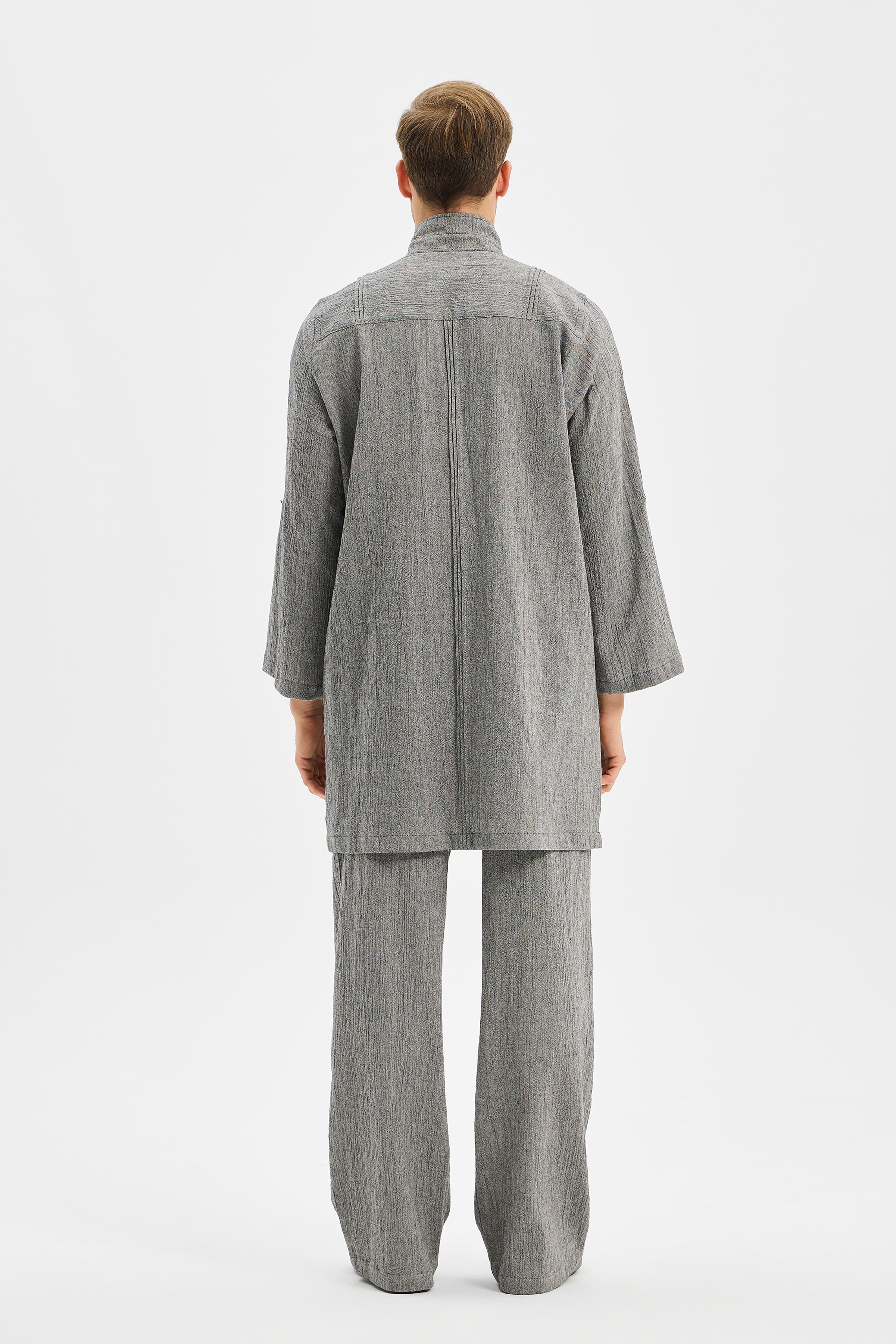 Rite Men's Short Dress Anthracite Black