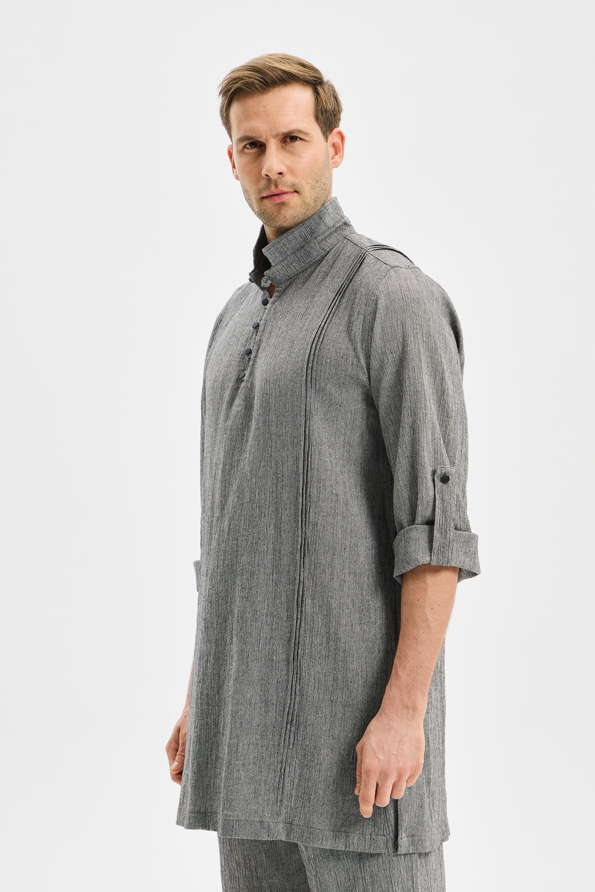 Rite Erkek Kısa Fistan Antrasit Siyah