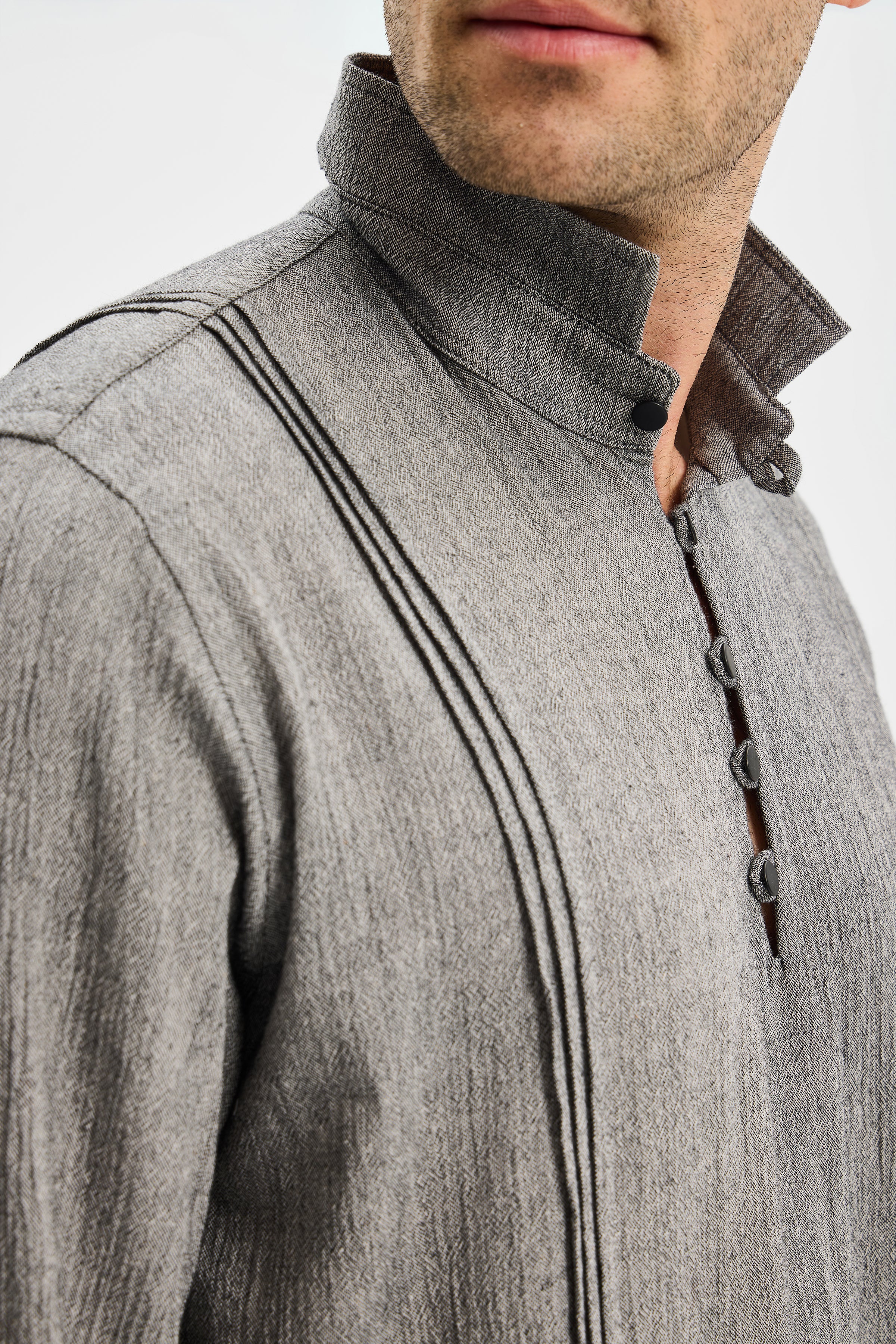 Sentinel Erkek Uzun Fistan Antrasit Siyah